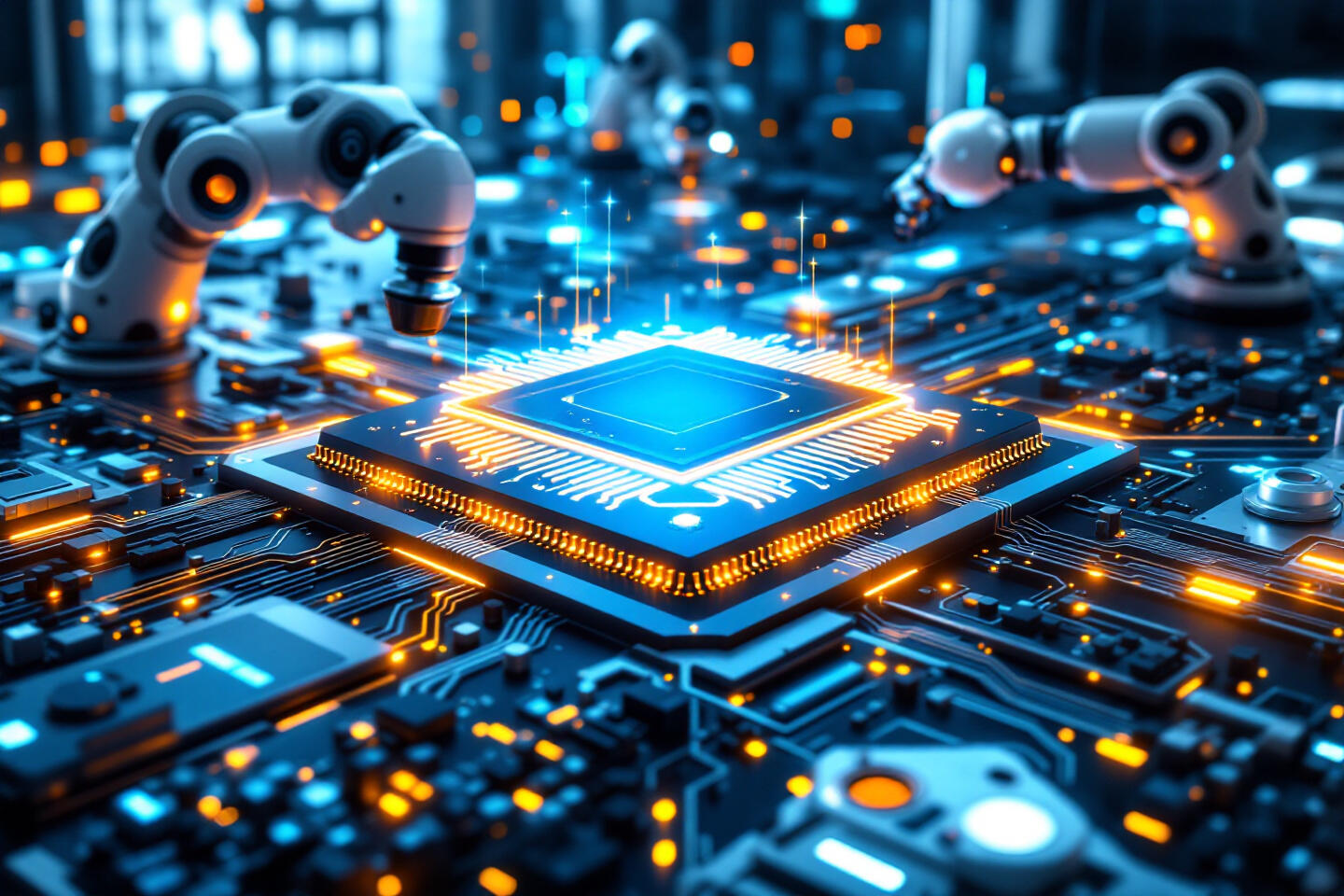 Iiot maschine chip and sensor