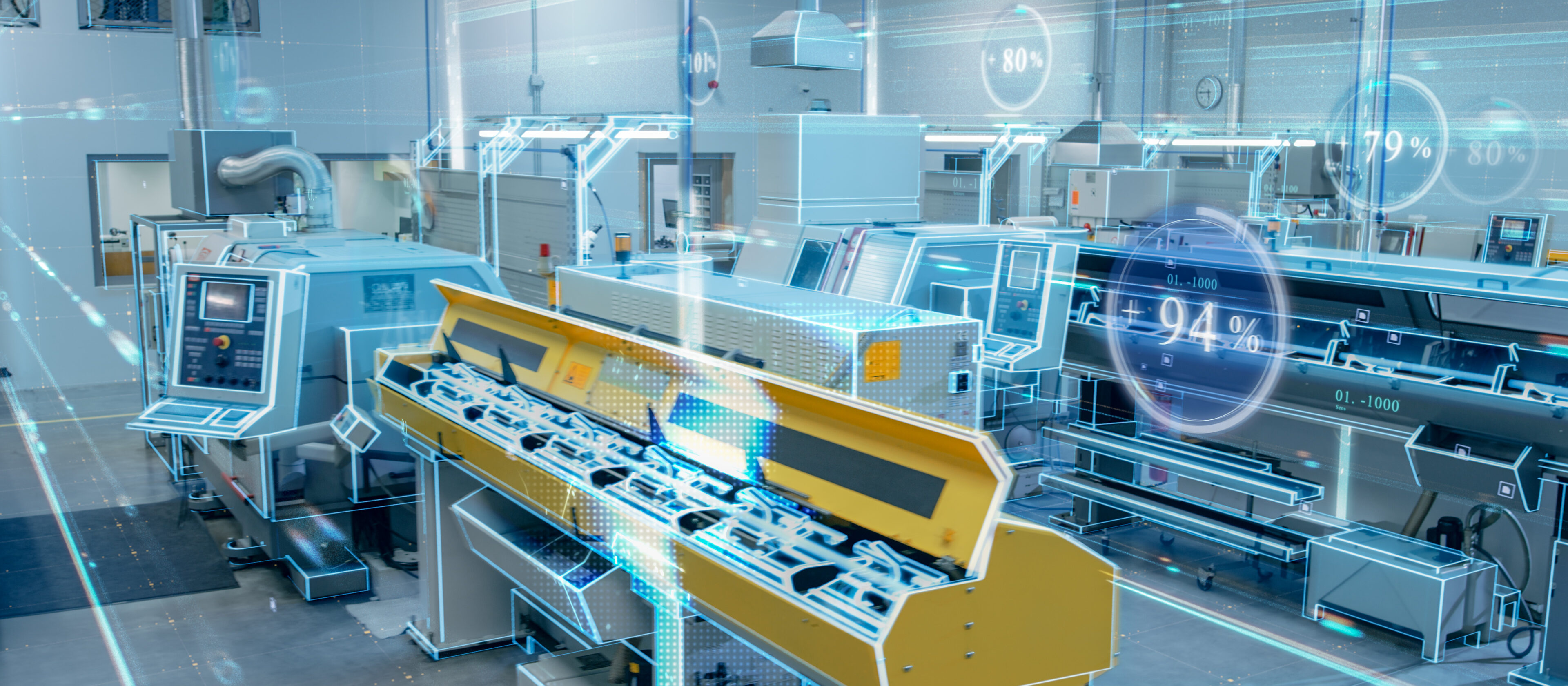 Industrie 4.0 Produktion: eine smarte Fabrik mit IIoT Datenvisualisierung