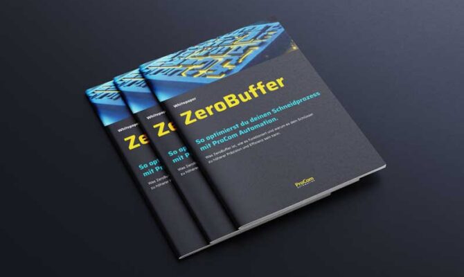 Whitepaper ZeroBuffer ProCom Automation Messerschneiden