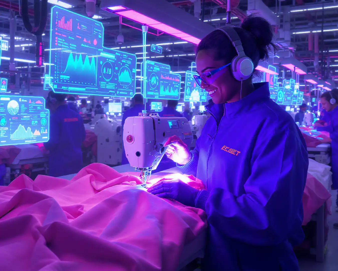 Sewing machine monitoring