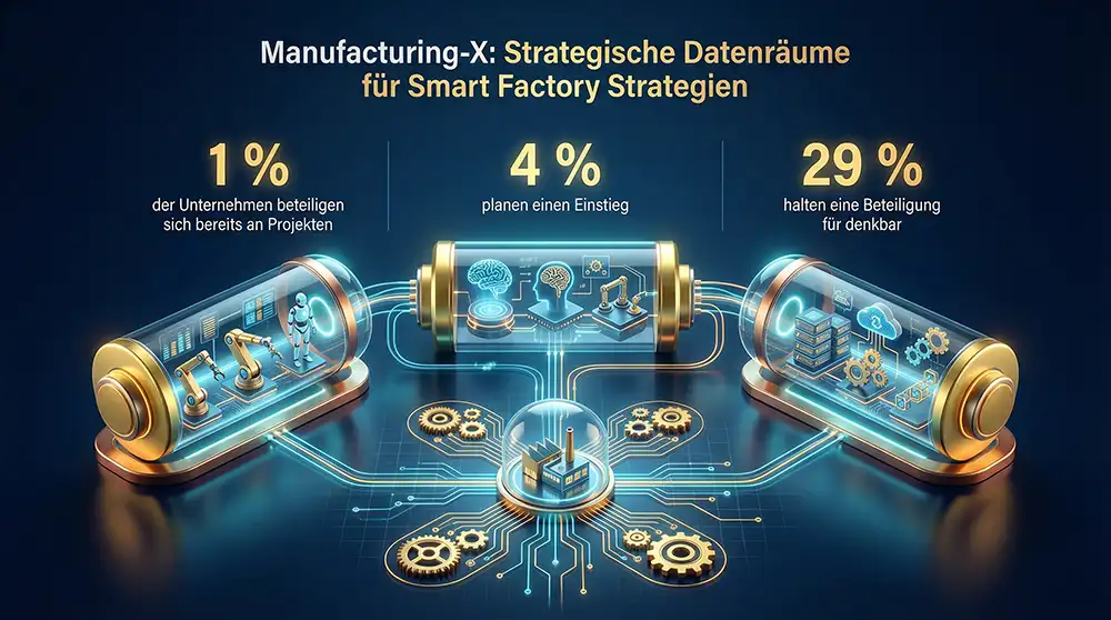 Manufacturing-X strategische Datenräume für Smart Factory Strategien