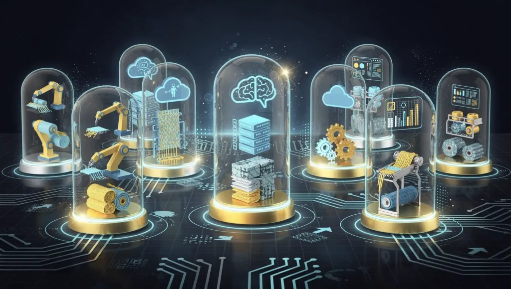 Smart Factory Vorteile fuer Textilunternehmen