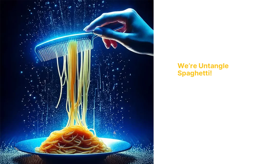 ProCom Automation Karriere Core Values Text Wir Kaemmen Spagetti en