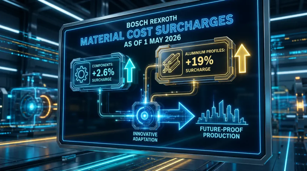 bosch rexroth material cost-surcharges 2026