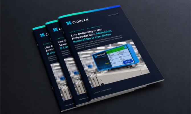 Cover Whitepaper Line Balancing in Nähproduktionen