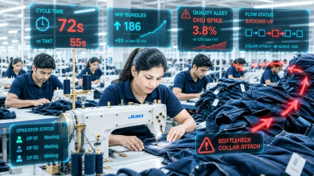 Why Sewing Line Efficiency Drops EN